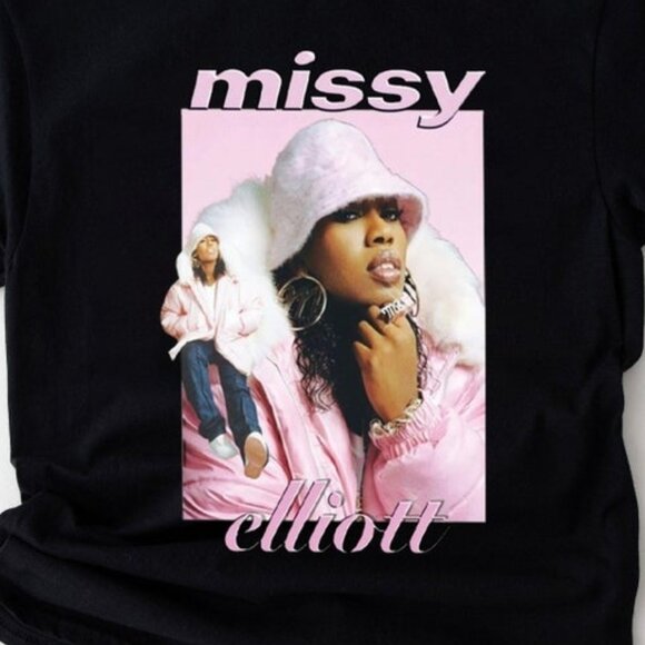 Missy Elliott Graphic T Shirt Tour 2024 Music Fan Gift Retro Vintage Concert 73 - Picture 2 of 5